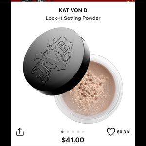 Kat Von D loose setting powder